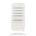 Fassane Spa Asym EL +Air, droite, Light Beige, 750W, H 1248mm / L 550mm
