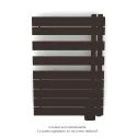 Fassane Spa Asym EL droite, régul IHD, Dark Brown, 500W,H860mm / L550mm