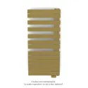 Fassane Spa Asym EL droite, régul IHD, Beach Gold, 750W,H1238mm / L550mm