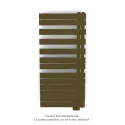 Fassane Spa Asym EL droite, régul IHD, Bronze, 750W,H1238mm / L550mm