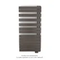 Fassane Spa Asym EL droite, régul IHD, Brown Quartz, 750W,H1238mm / L550mm