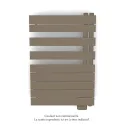 Fassane Spa Asym EL droite, régul IHD, Beige Grey, 500W,H860mm / L550mm