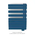Fassane Spa Asym EL droite, régul IHD, Gentian Blue, 500W,H860mm / L550mm