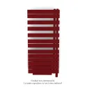 Fassane Spa Asym EL +Air, droite, Ruby Red, 750W, H 1248mm / L 550mm