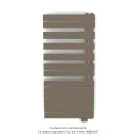 Fassane Spa Asym EL droite, régul IHD, Pearl Beige, 750W,H1238mm / L550mm
