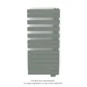 Fassane Spa Asym EL droite, régul IHD, Blue Grey, 750W,H1238mm / L550mm