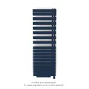 Fassane Spa Asym EL +Air, droite, Sapphire Blue, 1000W, H 1741mm / L 550mm