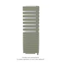 Fassane Spa Asym EL +Air, droite, Cement Grey, 1000W, H 1741mm / L 550mm