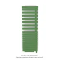 Fassane Spa Asym EL +Air, droite, Reseda Green, 1000W, H 1741mm / L 550mm