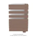 Fassane Spa Asym EL droite, régul IHD, Terracotta Faded, 500W,H860mm / L550mm