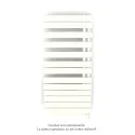 Fassane Spa Asym EL +Air, droite, Pure White, 750W, H 1248mm / L 550mm