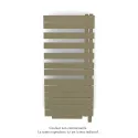 Fassane Spa Asym EL +Air, droite, Yellow Grey, 750W, H 1248mm / L 550mm