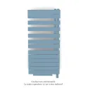 Fassane Spa Asym EL +Air, droite, Pastel Blue, 750W, H 1248mm / L 550mm