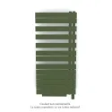 Fassane Spa Asym EL +Air, droite, Olive Green, 750W, H 1248mm / L 550mm