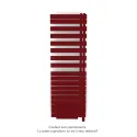 Fassane Spa Asym EL +Air, droite, Ruby Red, 1000W, H 1741mm / L 550mm