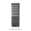 Fassane Spa Asym EL +Air, droite, Brown Quartz, 1000W, H 1741mm / L 550mm
