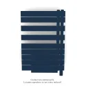 Fassane Spa Asym EL +Air, droite, Blue Night, 500W, H 870mm / L 550mm