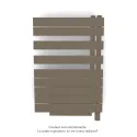 Fassane Spa Asym EL +Air, droite, Pearl Beige, 500W, H 870mm / L 550mm