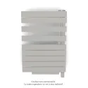 Fassane Spa Asym EL +Air, droite, Telegrey 4, 500W, H 870mm / L 550mm