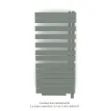 Fassane Spa Asym EL +Air, droite, Blue Grey, 750W, H 1248mm / L 550mm