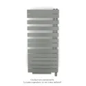 Fassane Spa Asym EL +Air, droite, Grey Aluminium, 750W, H 1248mm / L 550mm
