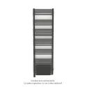 Cala Symétrique EL +Air, Umbra Grey, 1000W, H 1751 mm / L 506 mm