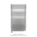 Cala Symétrique EL +Air, White Aluminium, 500W, H 991 mm / L 506 mm