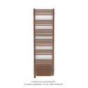 Cala Symétrique EL +Air, Terracotta, 1000W, H 1751 mm / L 506 mm