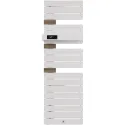 Allure 4 Classique Matg Etroit 600W Blanc Brillant/Chene