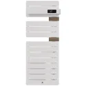 Allure 4 Classique Matd Etroit 1500W Blanc Brillant/Chene