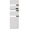 Allure 4 Classique Matd Etroit 600W Blanc Brillant/Chene