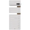 Allure 4 Classique Matd Etroit 500W Blanc Brillant/Chene
