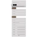 Allure 4 Classique Matg Etroit 1500W Blanc Mat/Chene