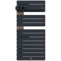 Allure 4 Classique Matg 500W Ardoise/Chene