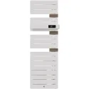 Allure 4 Classique Matd Etroit 1600W Blanc Brillant/Chene