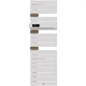 Allure 4 Classique Matg Etroit 600W Blanc Mat/Chene