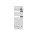 Allure 4 Classique Matd Etroit 1500W Blanc Mat/Chene