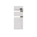 Allure 4 Classique Matd Etroit 500W Blanc Mat/Chene