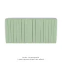 Fassane Premium EL H, commande RF,Pastel Green 6219, 1750W H700 mm / L1423 mm