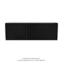 Fassane Premium EL H, commande RF,Jet Black 9005, 1250W H500 mm / L1497 mm
