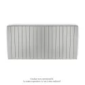 Fassane Premium EL H, commande RF,White Aluminium 9006, 1750W H700mm / L1423mm