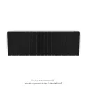 Fassane Premium EL H, commande RF,Traffic Black 9217, 1250W H500 mm / L1497 mm
