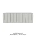 Fassane Premium EL H, commande RF,Light Grey 0262, 1250W H500 mm / L1497 mm