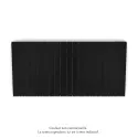 Fassane Premium EL H, commande RF,Traffic Black 9217, 1750W H700 mm / L1423 mm