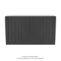 Fassane Premium EL H, commande RF,Anthracite Grey 7016, 1500W H700mm / L1201mm