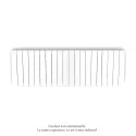Fassane Premium EL H, commande RF,White Matt 0556, 1250W H500 mm / L1497 mm