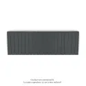 Fassane Premium EL H, commande RF,Black Matt 0557, 1250W H500 mm / L1497 mm