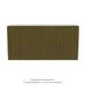 Fassane Premium EL H, commande RF,Bronze 0276, 1750W H700 mm / L1423 mm