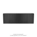 Fassane Premium EL H, commande RF,Black Quartz 0550, 1250W H500 mm / L1497 mm
