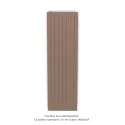 Fassane Premium EL V, commande RF,couleur Terracotta Faded 1500W,H2017mm/L592mm